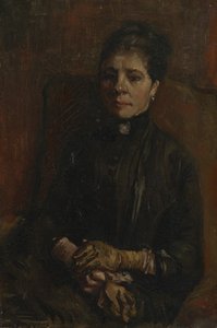 女性の肖像 作： Vincent van Gogh